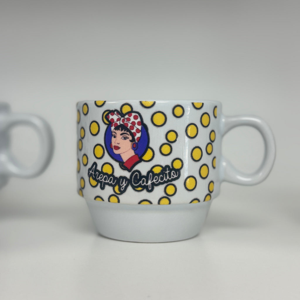 Arepa y Cafecito Mug Set | BB Designs by GSK
