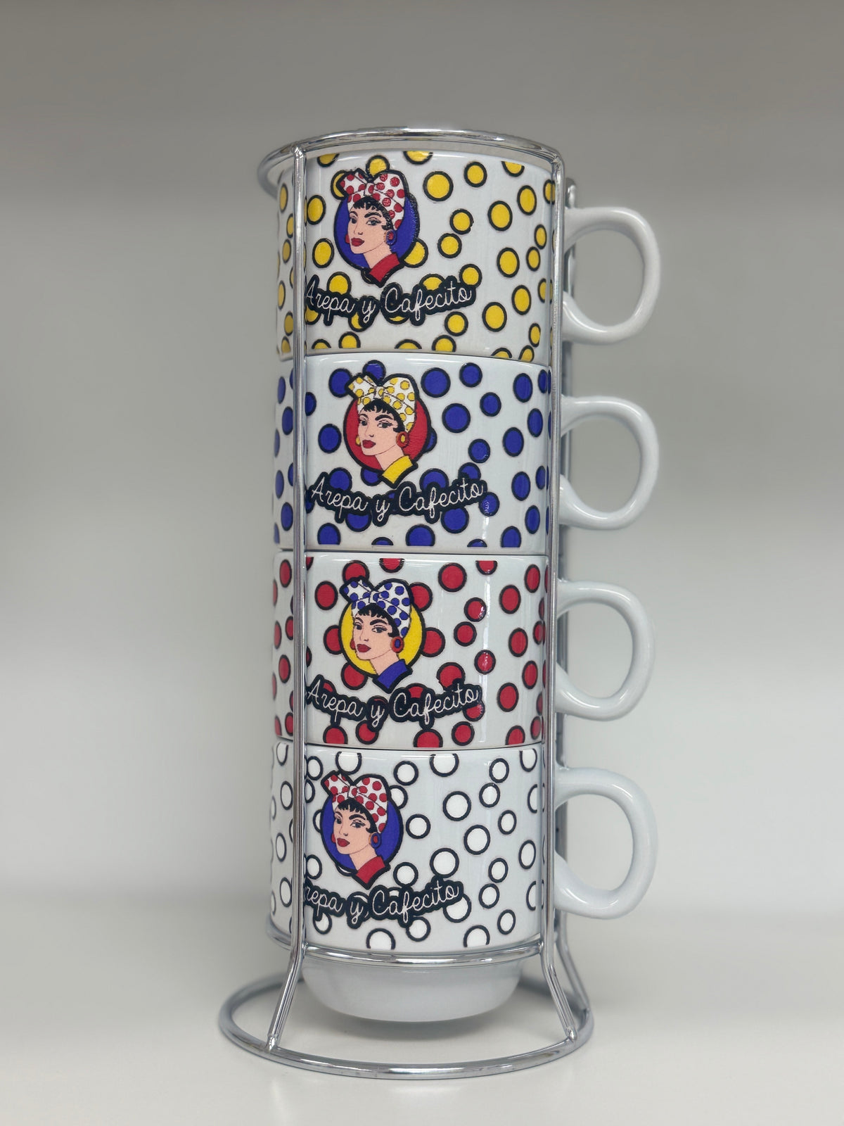 Arepa y Cafecito Mug Set | BB Designs by GSK