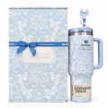 Baby Blue White Bows Tumbler Gift Set | BB Designs by GSK
