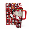 Betty Boop Red Pattern Tumbler 40 oz | BB Designs by GSK