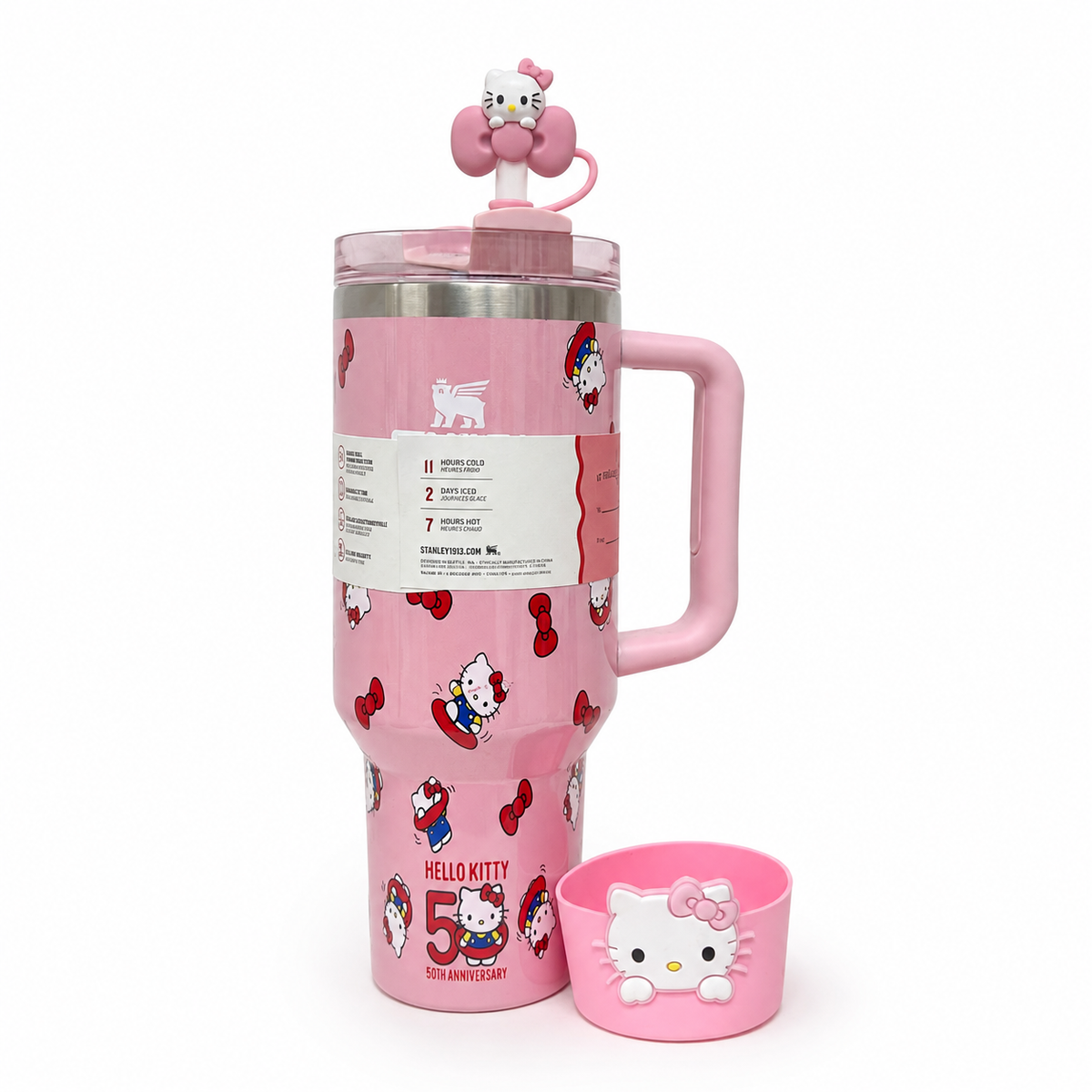 Hello Kitty Pink Tumbler Set with Boot | BB Designs by GSK