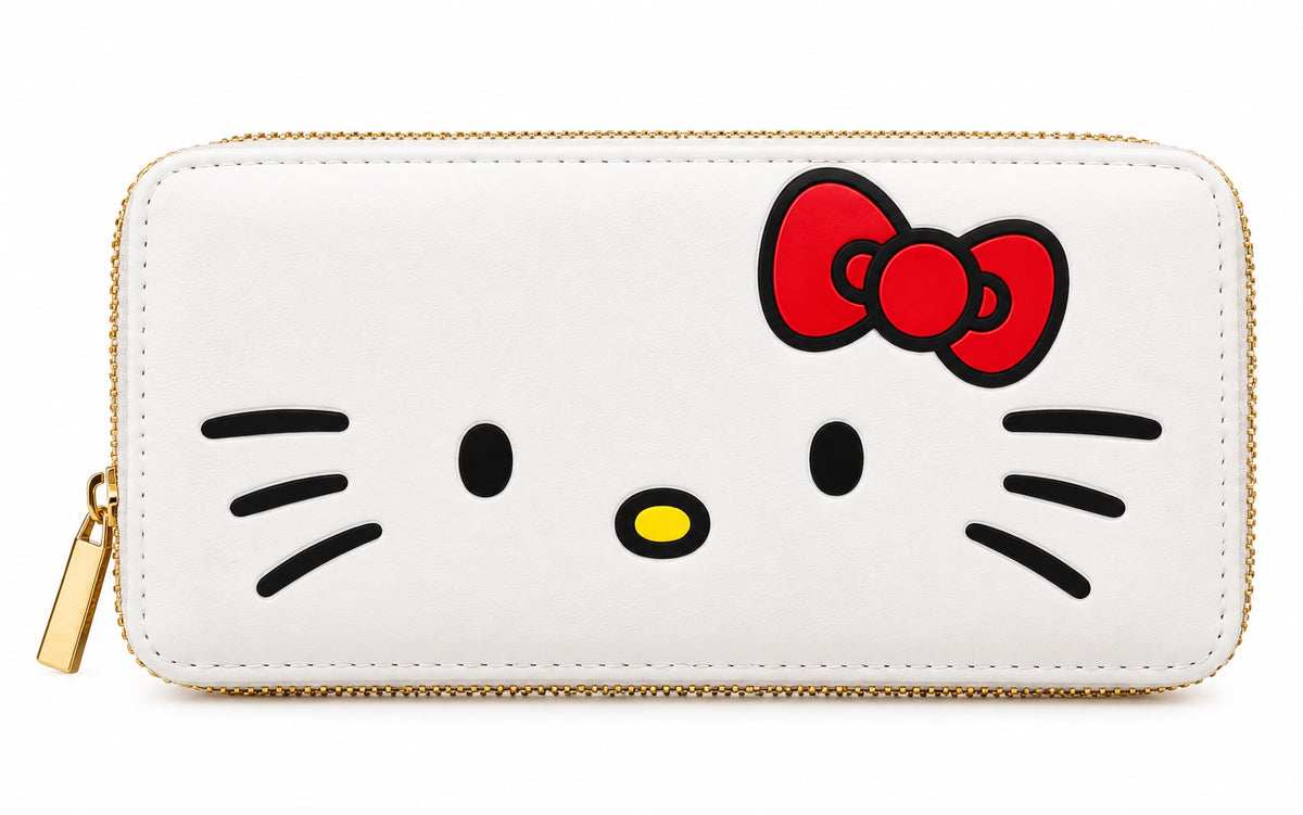 Hello Kitty white Wallet - BB Designs