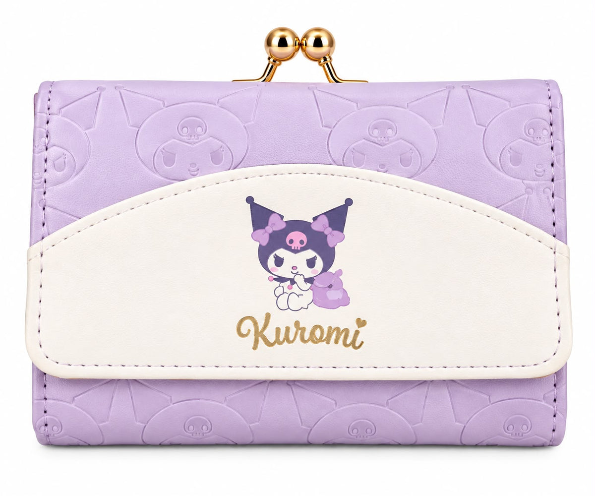 Kuromi Lavender Wallet - BB Designs