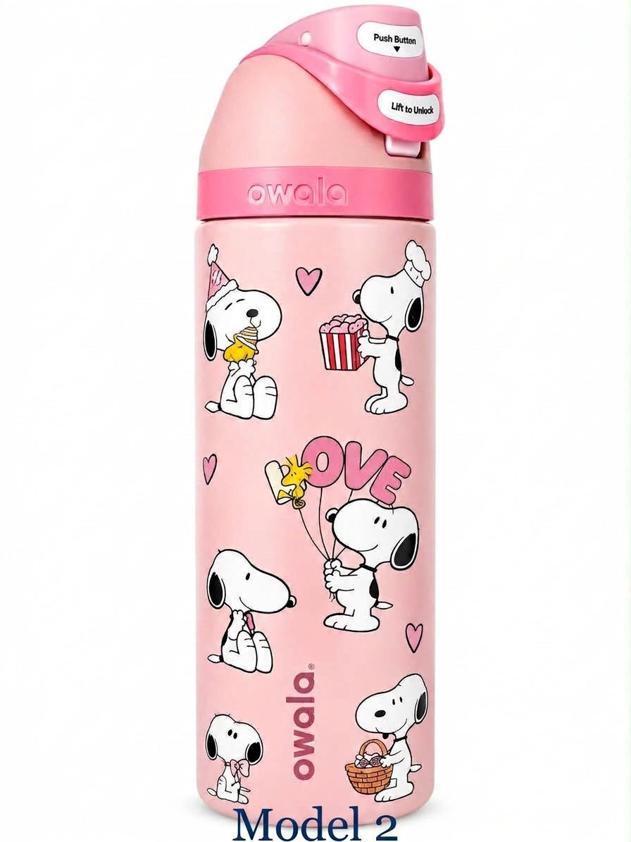 Owala x Snoopy FreeSip Water Bottle (24oz & 32oz) | BB Designs