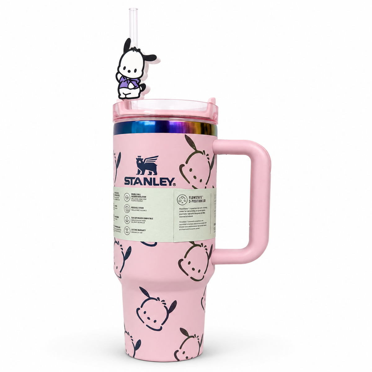 Pochacco Tumbler with Straw Topper | BB Designs by GSK
