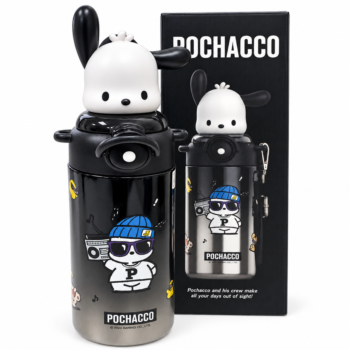 Pochacco Water Bottle for Kids | BB Designs by GSK