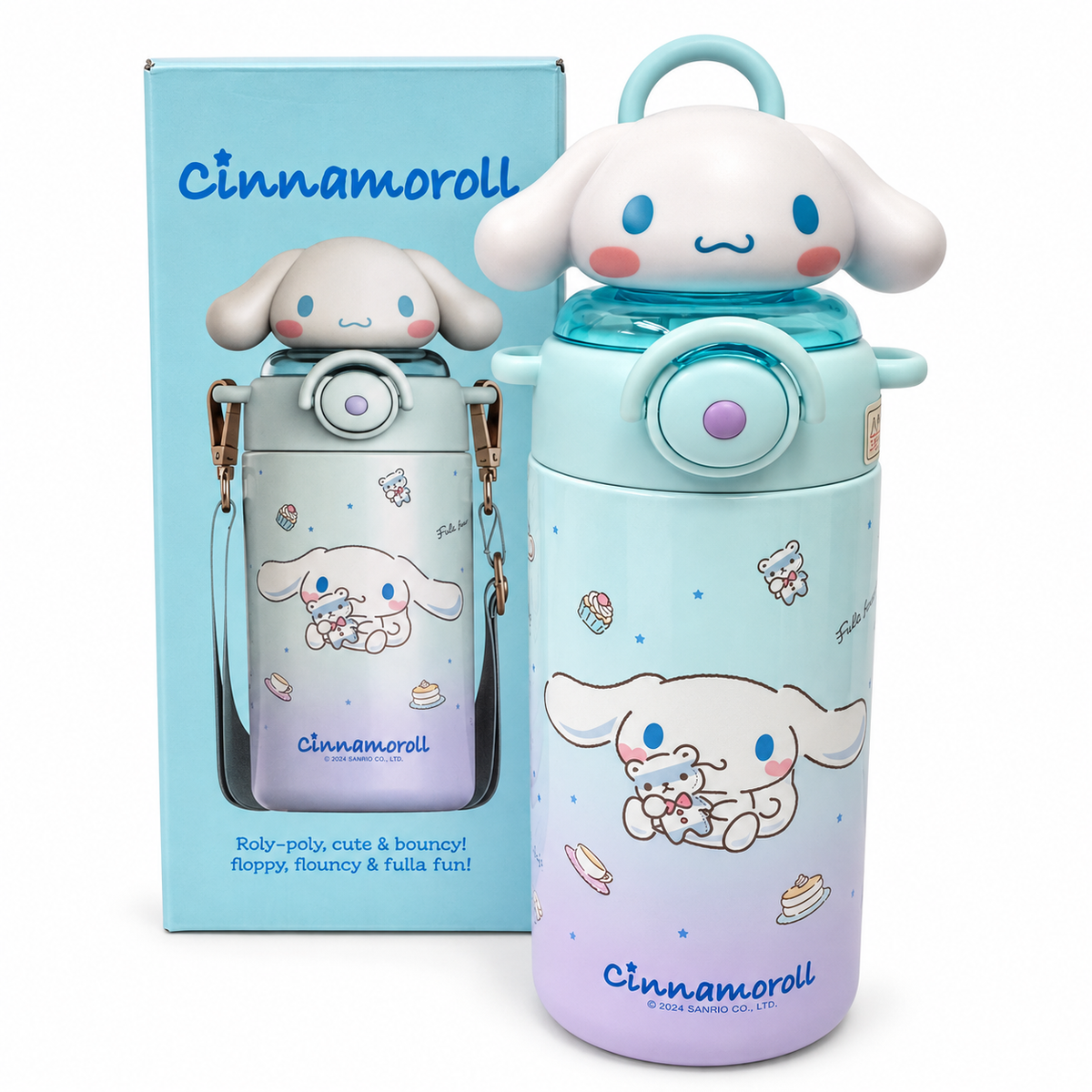 Sanrio Cinnamoroll Kids Water Bottle Set | BB Designs