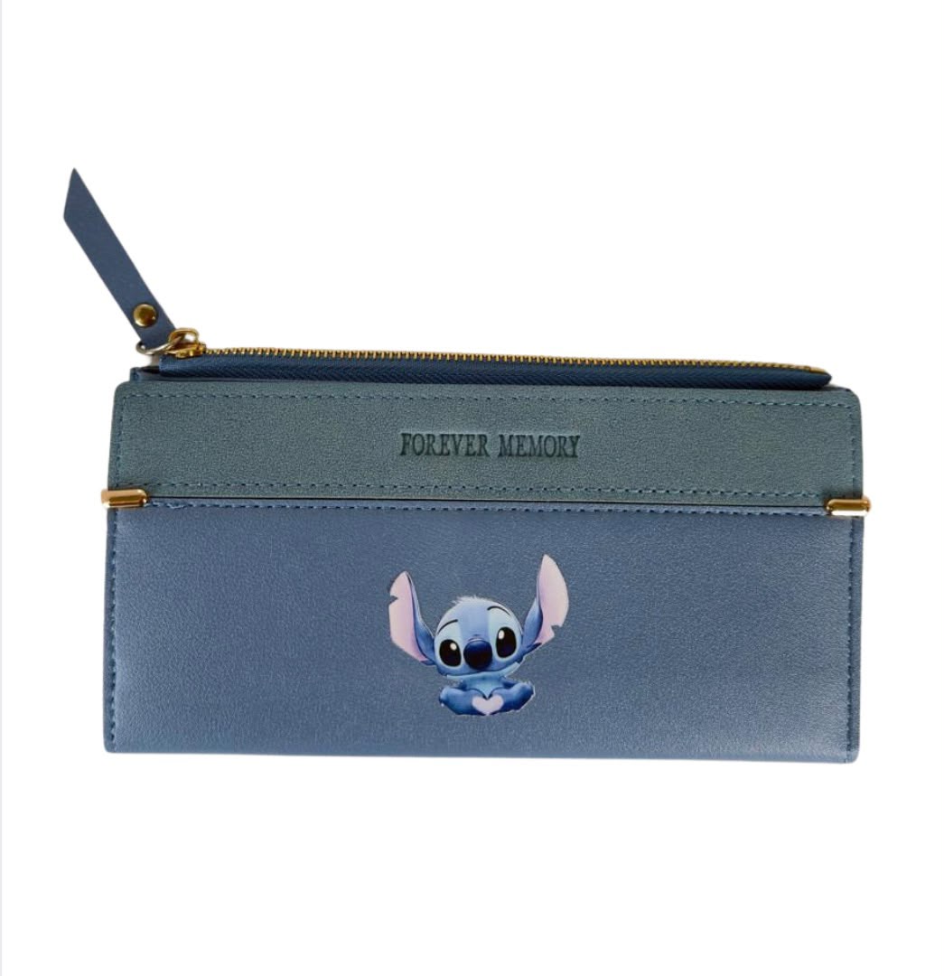 Stitch Blue Wallet | BB Designs