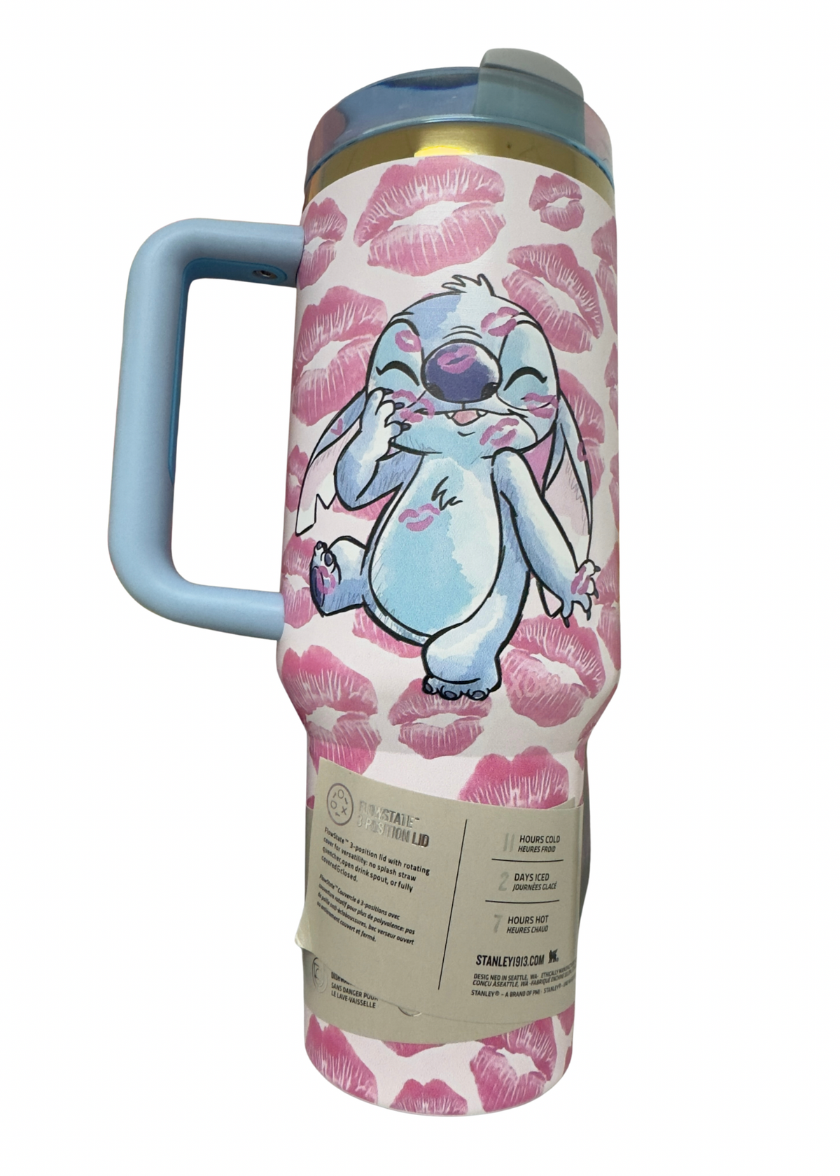 Stitch Kisses Insulated Tumbler | BB Designs by GSK