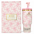 White and Pink Bows Tumbler Gift Set | BB Designs by GSK